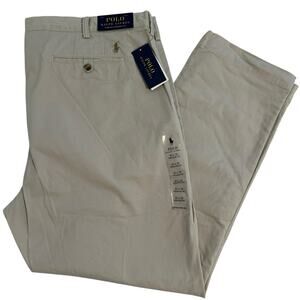 NWT Polo Ralph Lauren Chino Pants Beige B&T 42x30￼